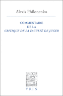 Commentaire à la Critique de la faculté de juger